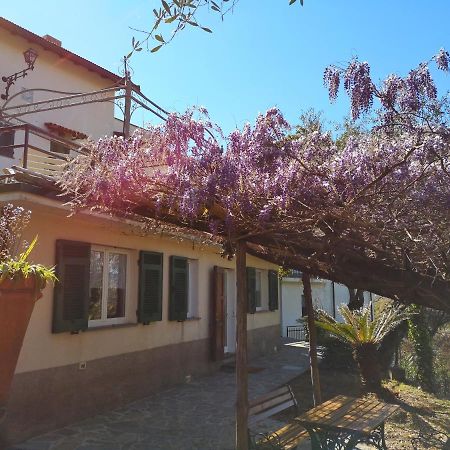 La Vivagna - Casa Vista Mare Tra Gli Ulivi Villa Leivi Exterior foto