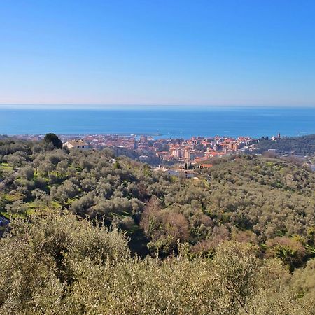 La Vivagna - Casa Vista Mare Tra Gli Ulivi Villa Leivi Exterior foto